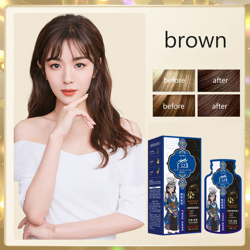 2025 Plant extracts can cover gray hair hair dye