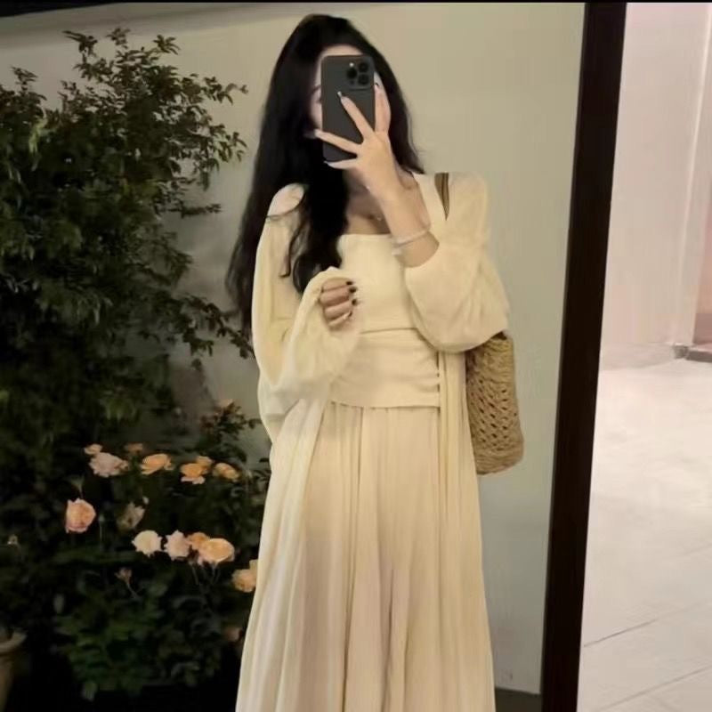 مجموعة كارديجان عصرية للحماية من الشمس لعام 2024 مكونة من ثلاث قطع