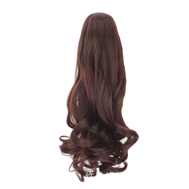 Big wave curly wig ponytail