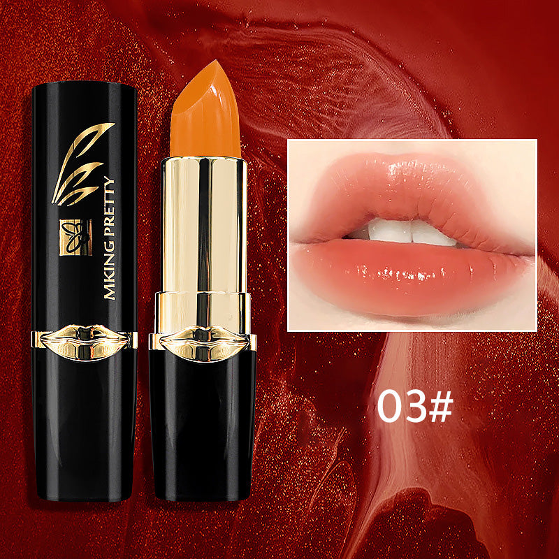 Carotene temperature changing lip balm