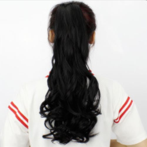 🎁 Free gift for the first 100 customers!  2025 Ponytail claw clip wig realistic invisible long curly hair big wavy ponytail