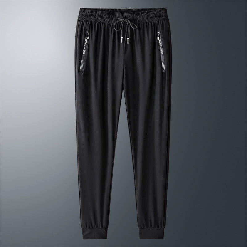 🔥 Exclusive Offer Until This Summer Ends! 2025 Summer ultra-thin quick-drying ice silk elastic pants