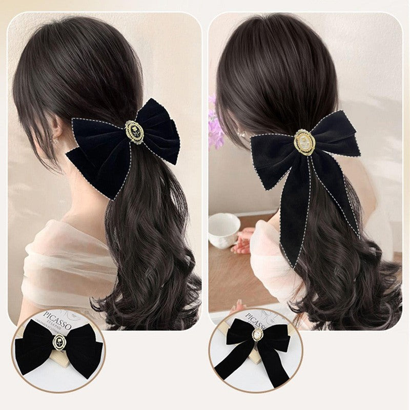 🎁 Free gift for the first 100 customers!  2025 Ponytail claw clip wig realistic invisible long curly hair big wavy ponytail