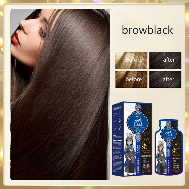 2025 Plant extracts can cover gray hair hair dye