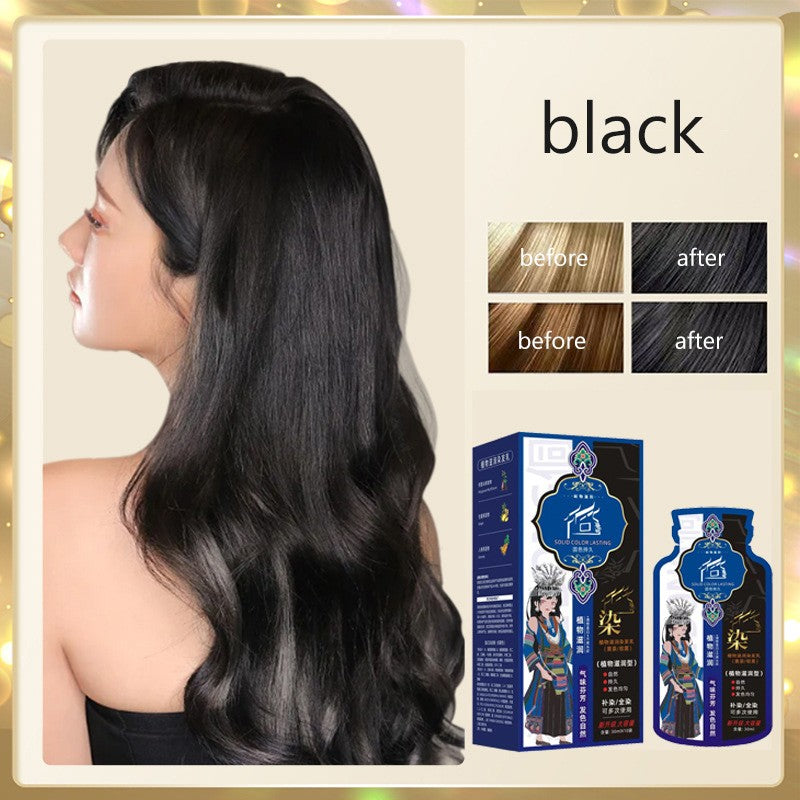 2025 Plant extracts can cover gray hair hair dye