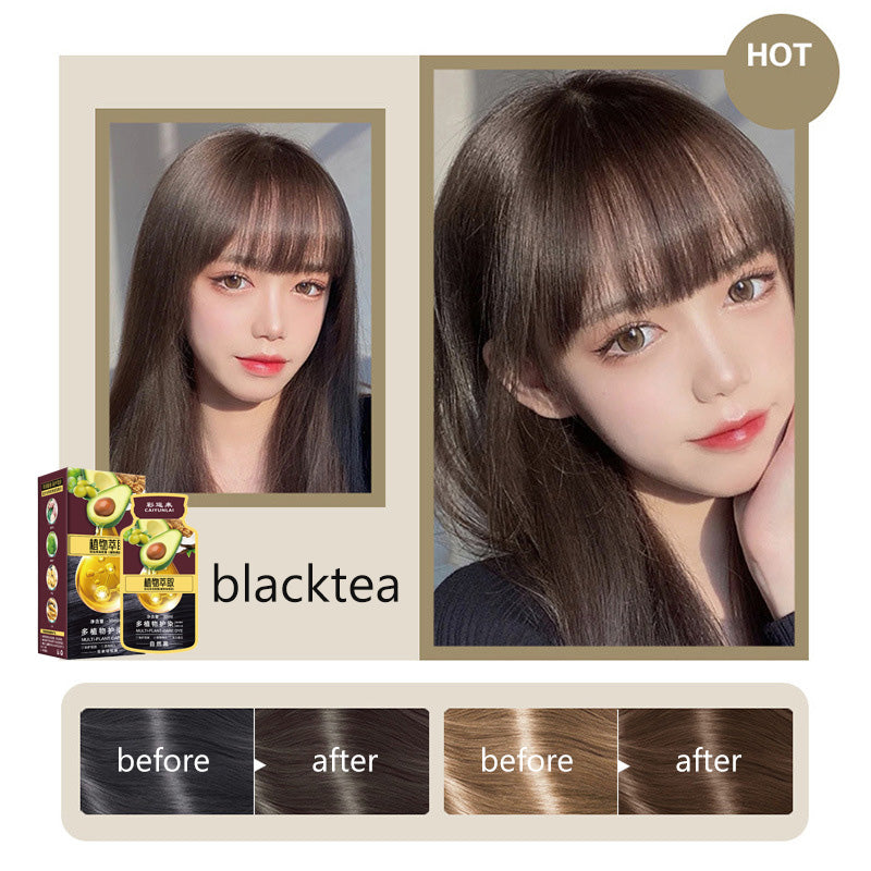 【شراء واحدة والحصول على اثنين مجانا】Avocado plant extract hair dye