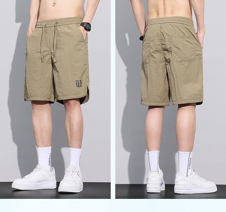 شورت رجالي صيفي رقيق من الحرير الجليدي (اشترِ واحدًا واحصل على واحد مجانًا)