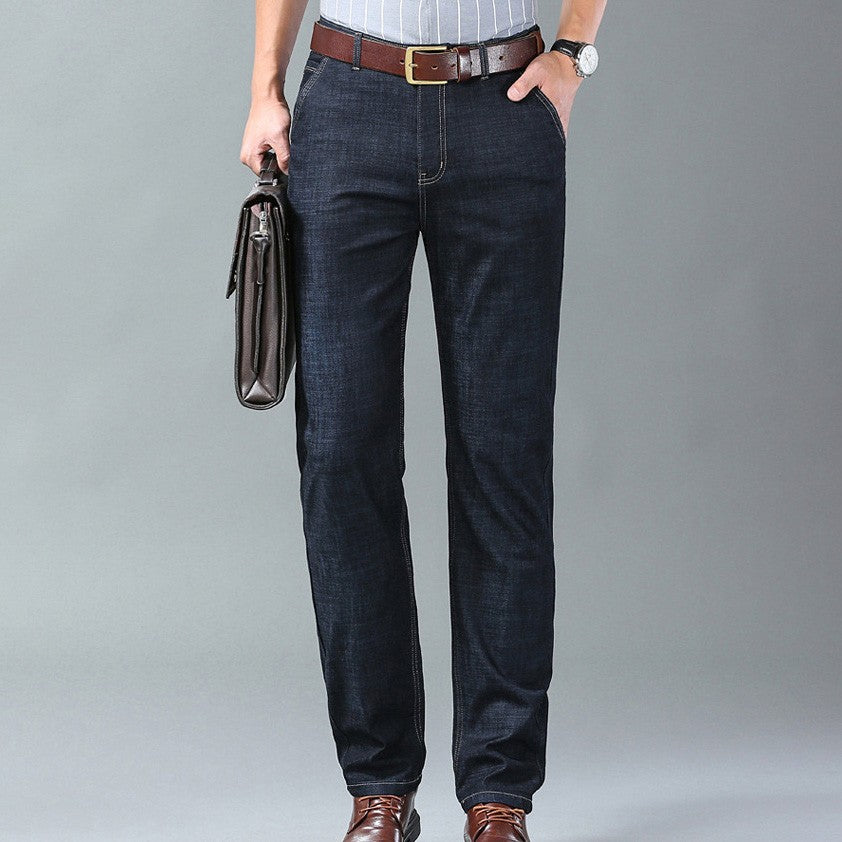 ah11-2025 Spring Men's Loose Straight Jeans