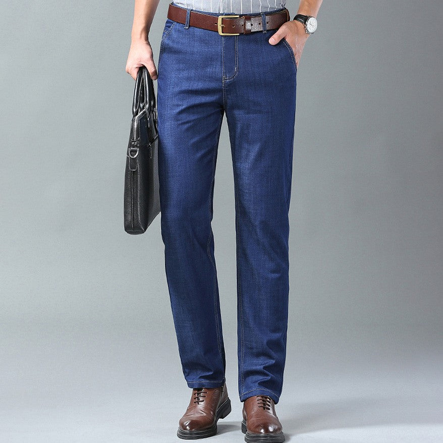 ah11-2025 Spring Men's Loose Straight Jeans