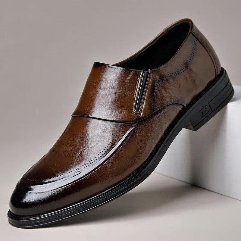 2025 Men's casual leather shoes