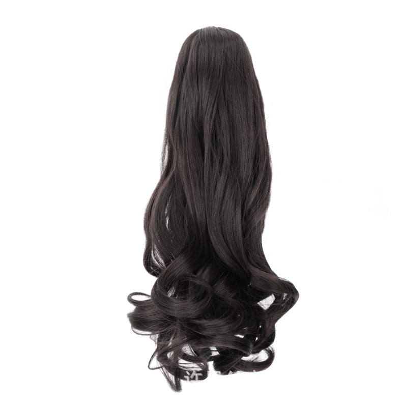 Big wave curly wig ponytail