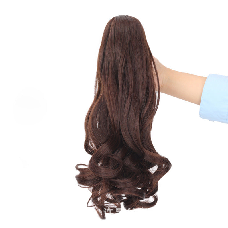Big wave curly wig ponytail