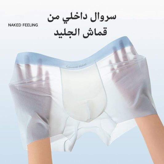 2025 Men's Ultra-Thin Ice Silk Underwear