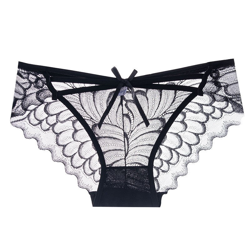 ae858-Ladies summer quick-drying breathable lace panties