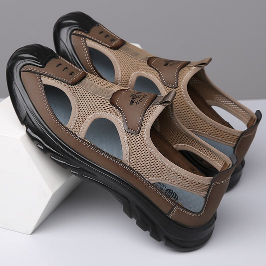 2025 Summer Hollow mesh breathable men's sandals