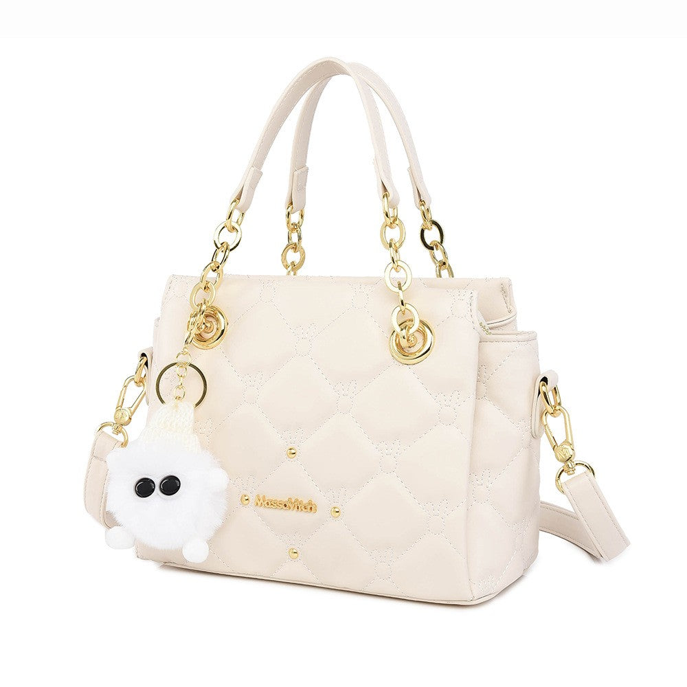 zp735-Small Chanel style light luxury women's backpack