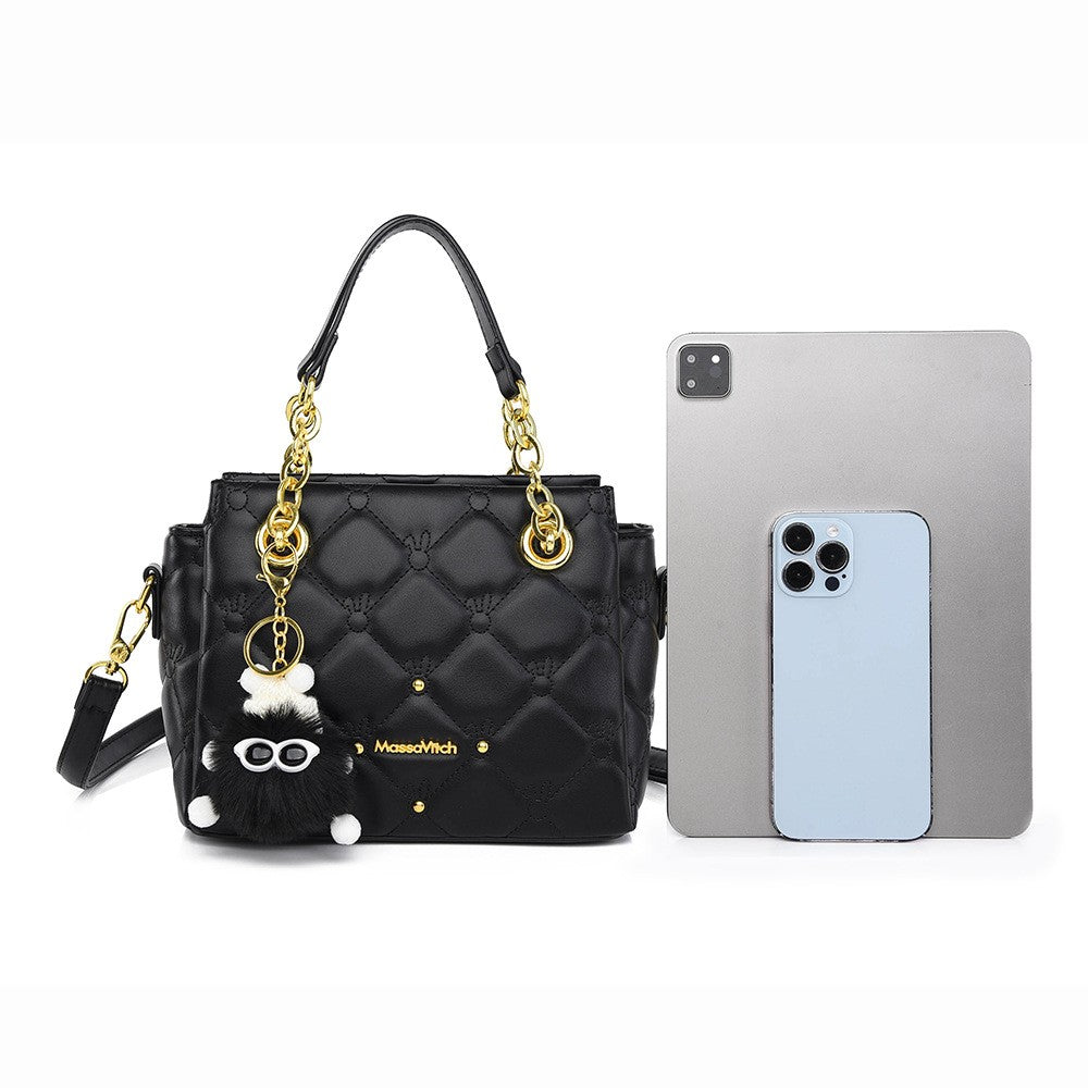 zp735-Small Chanel style light luxury women's backpack