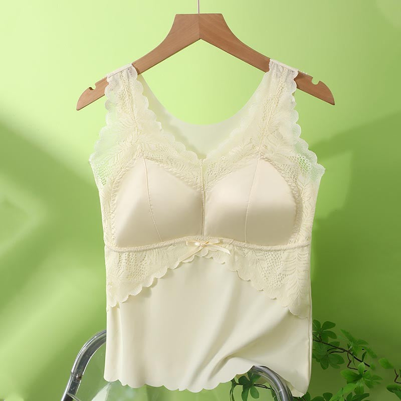 zp736-Women's light luxury lace bra with bra pads