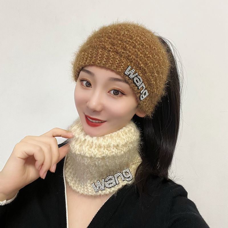 Autumn and winter women's headscarf hat