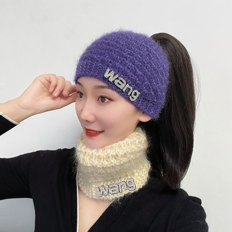 Autumn and winter women's headscarf hat